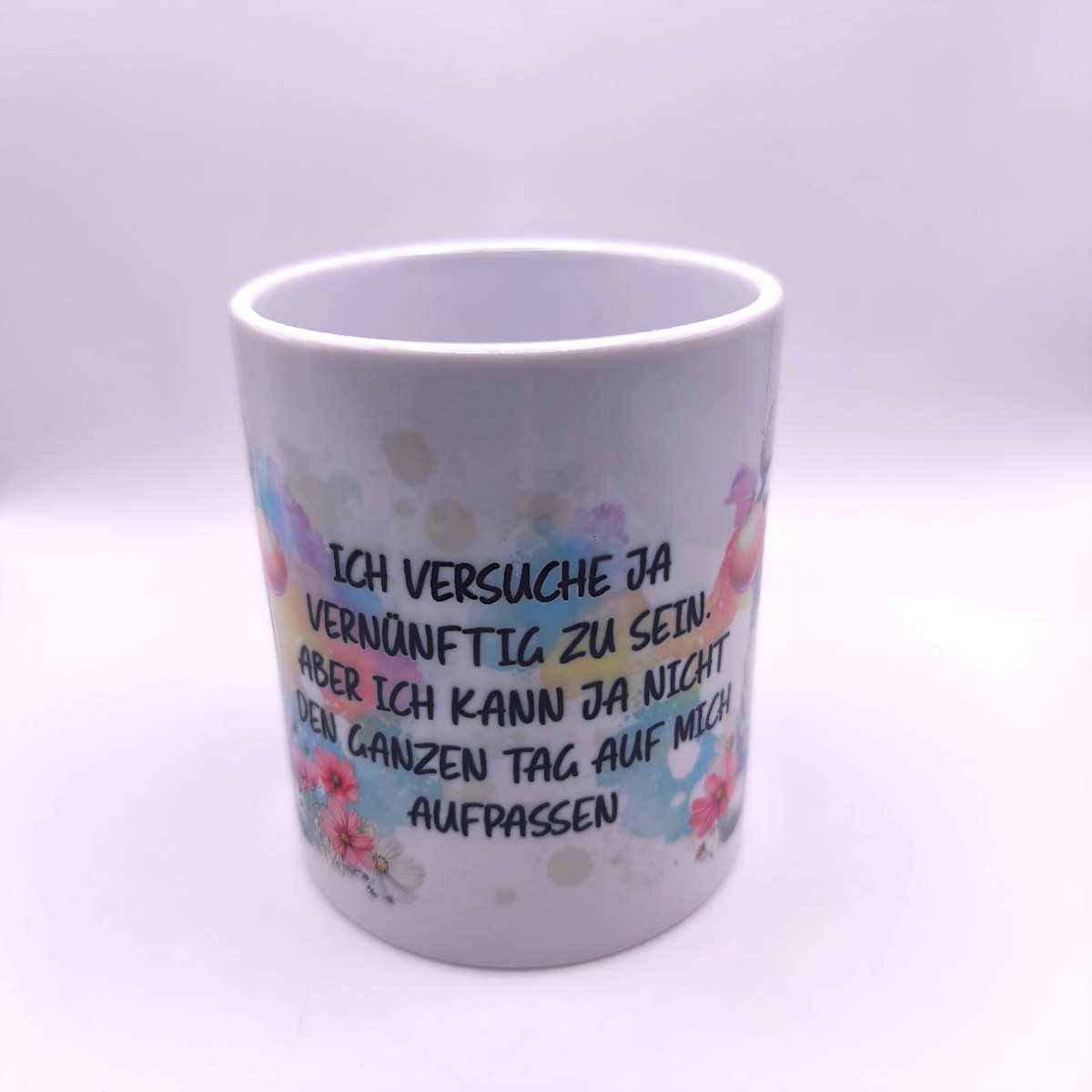 Alpaka Tasse vernünftig sein